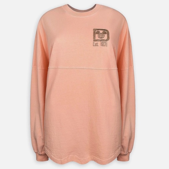 DISNEY ROSE GOLD SPIRIT JERSEY - Picture 1 of 8
